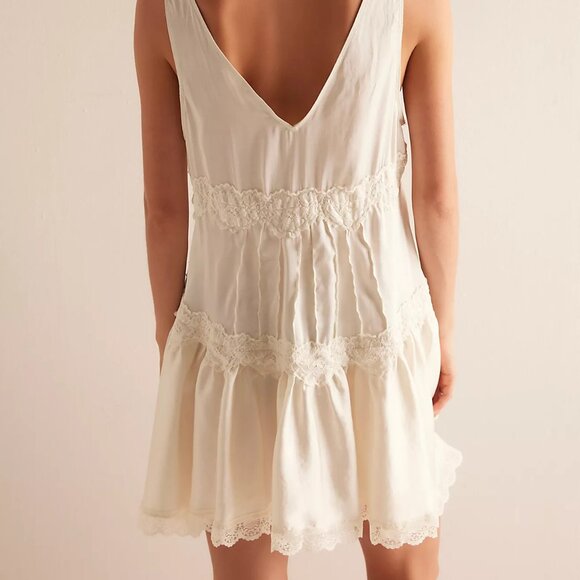 In This Groove Mini Slip Dress - Picture 2 of 9